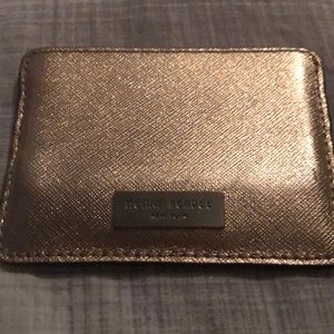Henri Bendel Gold Card Holder
